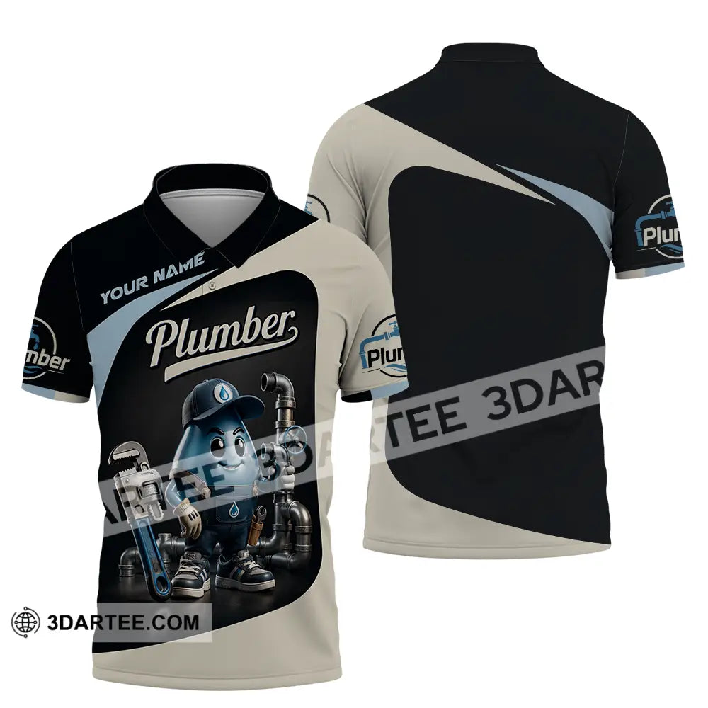 Unisex Shirt - Custom Plumber Shirt - Polo Shirt / S - T-shirt