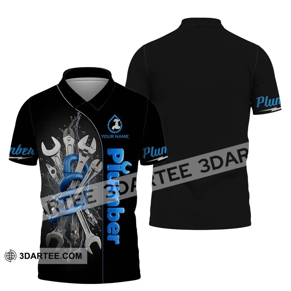 Unisex Shirt - Custom Plumber Shirt - Polo Shirt / S - T-shirt