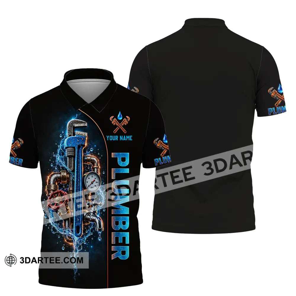 Unisex Shirt - Custom Plumber Shirt - Polo Shirt / S - T-shirt