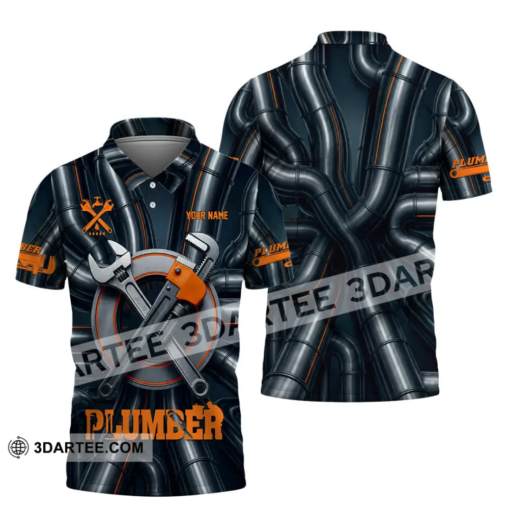 Unisex Shirt - Custom Plumber Shirt - Polo Shirt / S - T-shirt