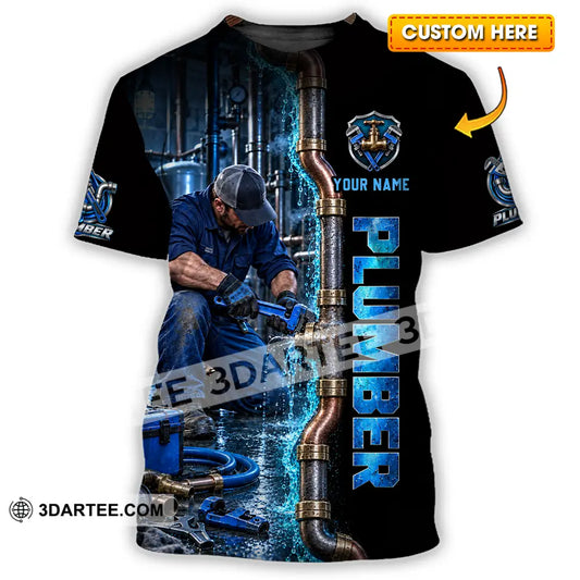 Unisex Shirt - Custom Plumber Shirt - T-shirt