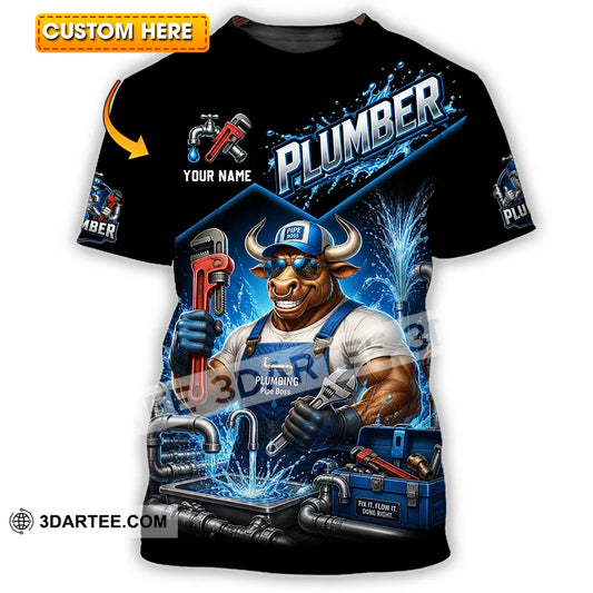 Unisex Shirt - Custom Plumber Shirt - T-shirt