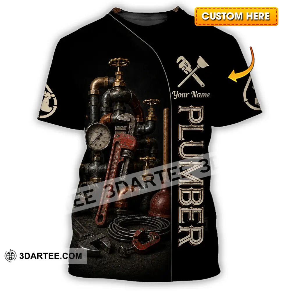 Unisex Shirt - Custom Plumber Shirt - T-shirt