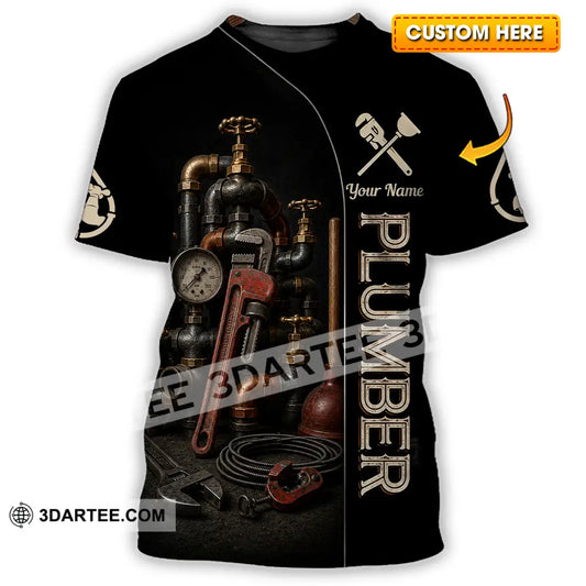 Unisex Shirt - Custom Plumber Shirt - T-shirt