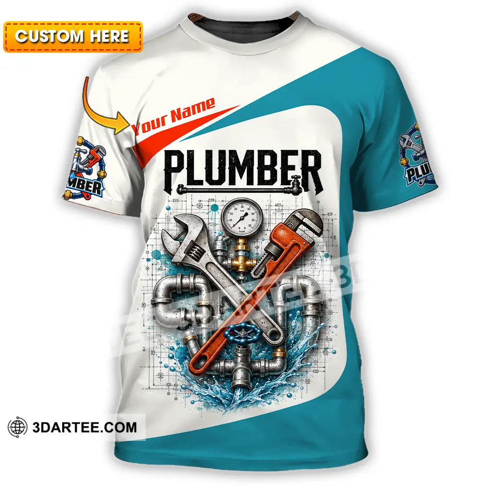 Unisex Shirt - Custom Plumber Shirt - T-shirt