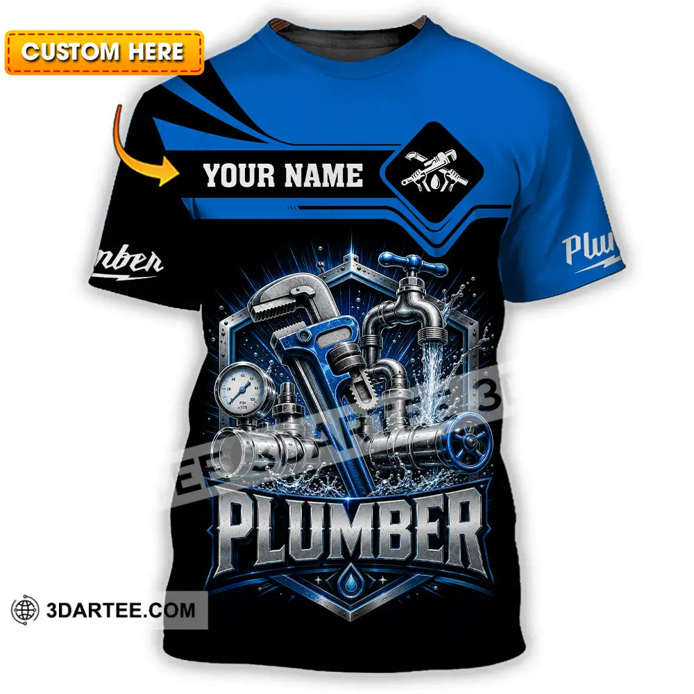Unisex Shirt - Custom Plumber Shirt - T-shirt