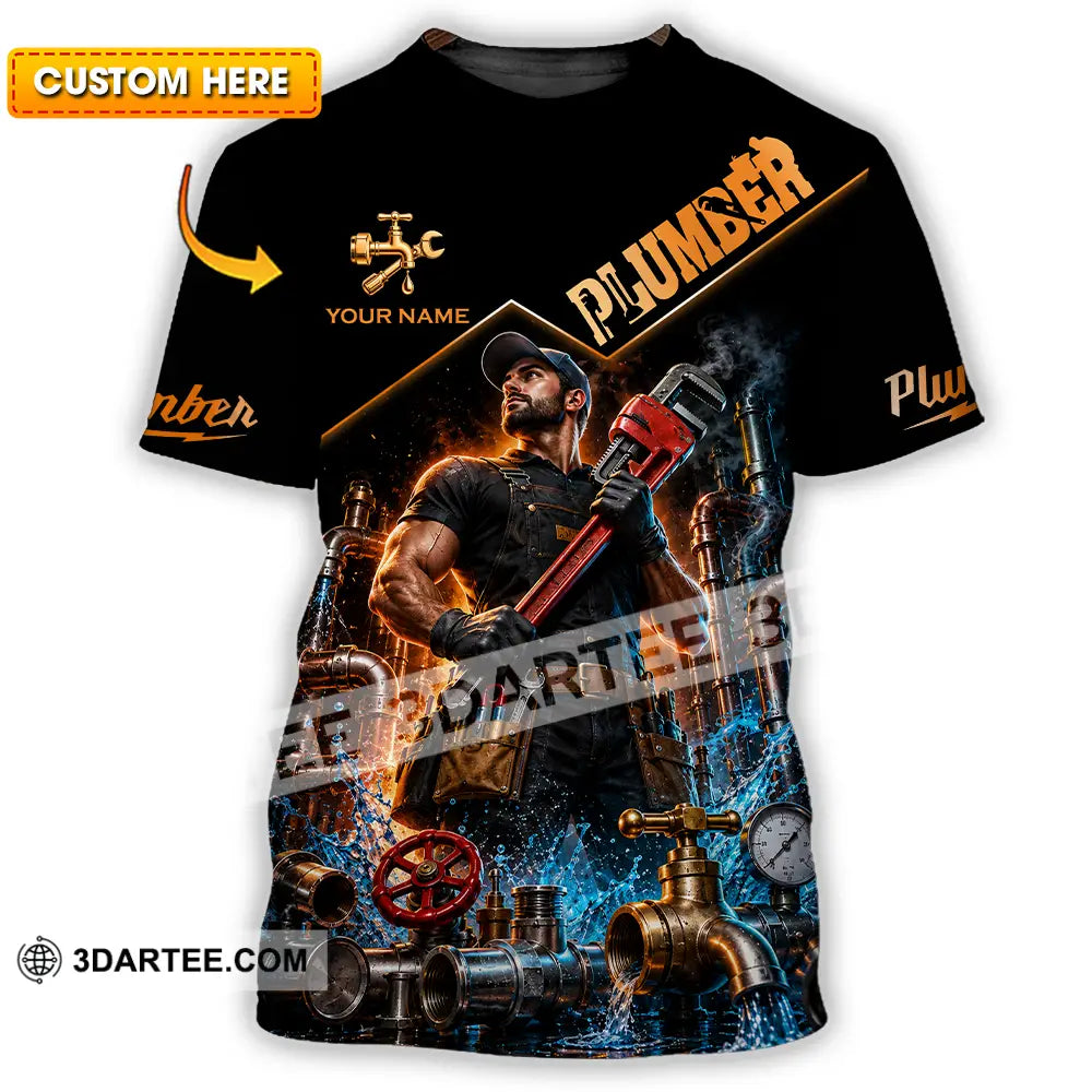Unisex Shirt - Custom Plumber Shirt - T-shirt