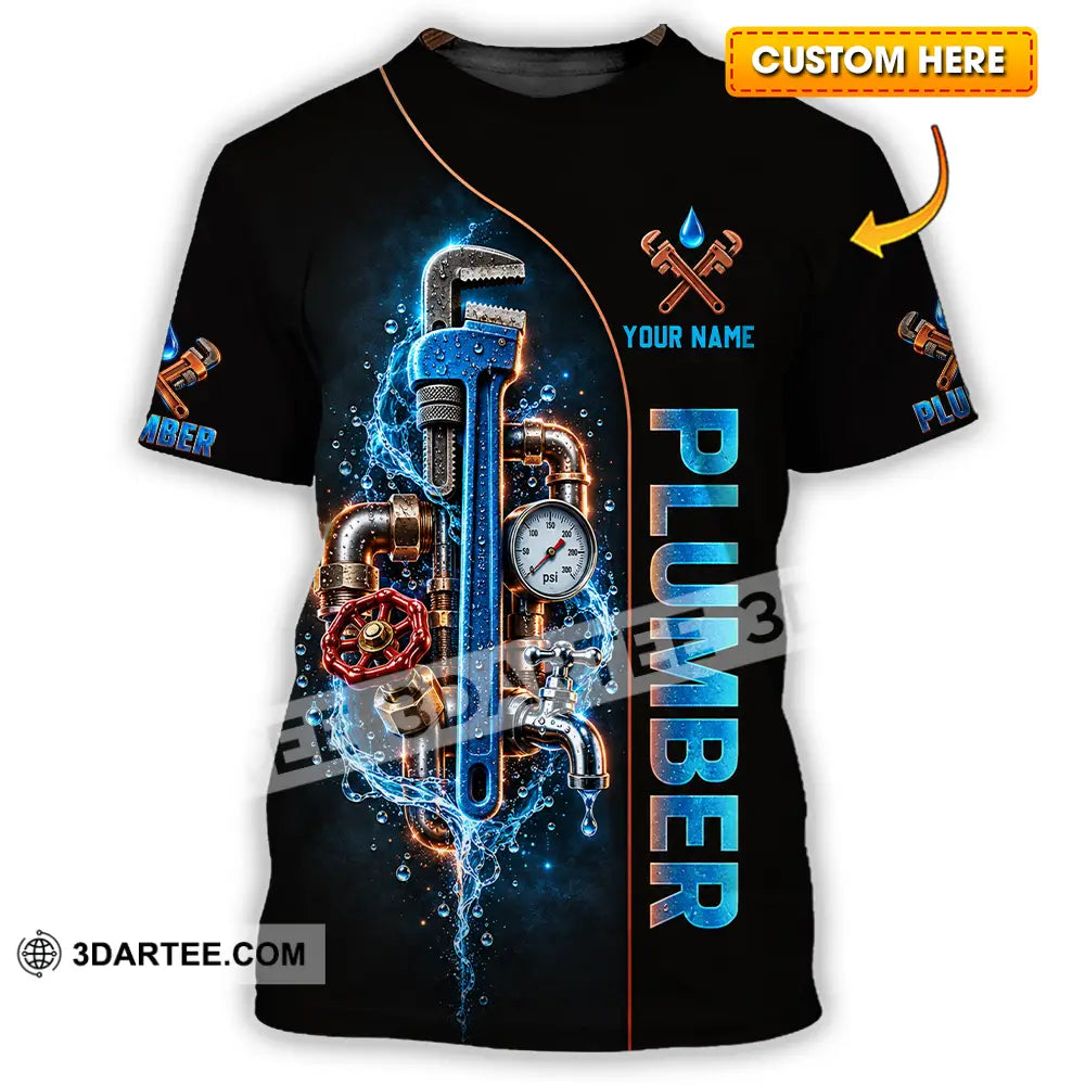 Unisex Shirt - Custom Plumber Shirt - T-shirt