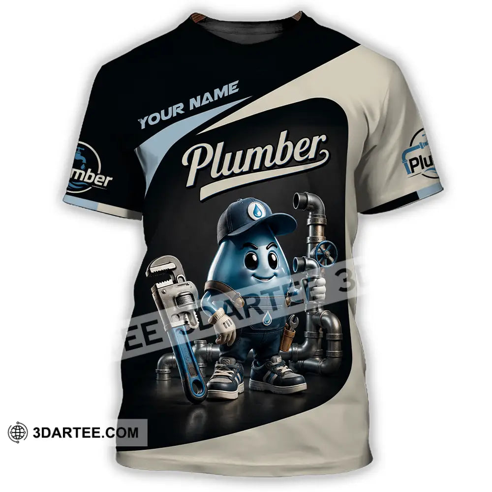 Unisex Shirt - Custom Plumber Shirt - T-Shirt / S - T-shirt