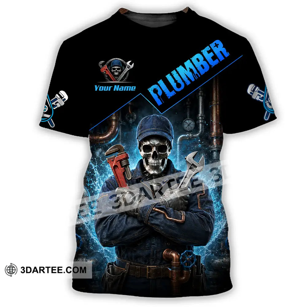 Unisex Shirt - Custom Plumber Shirt - T-Shirt / S - T-shirt