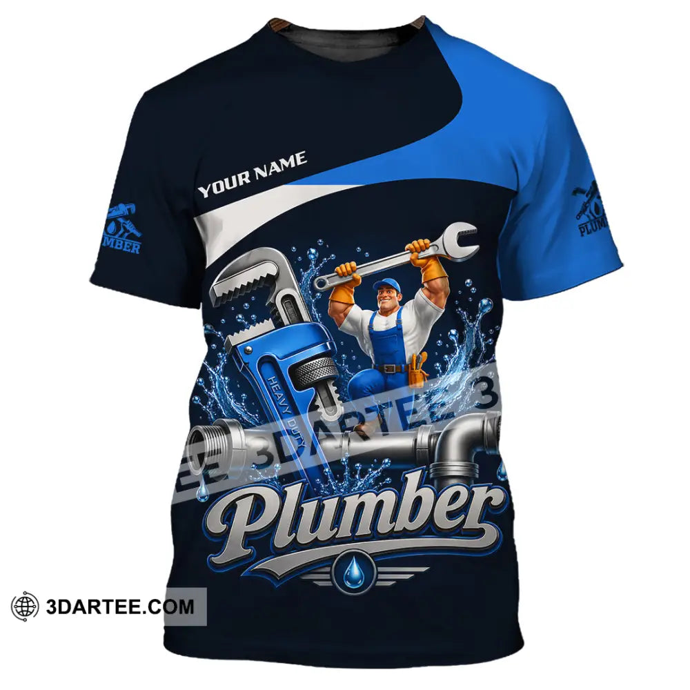 Unisex Shirt - Custom Plumber Shirt - T-Shirt / S - T-shirt