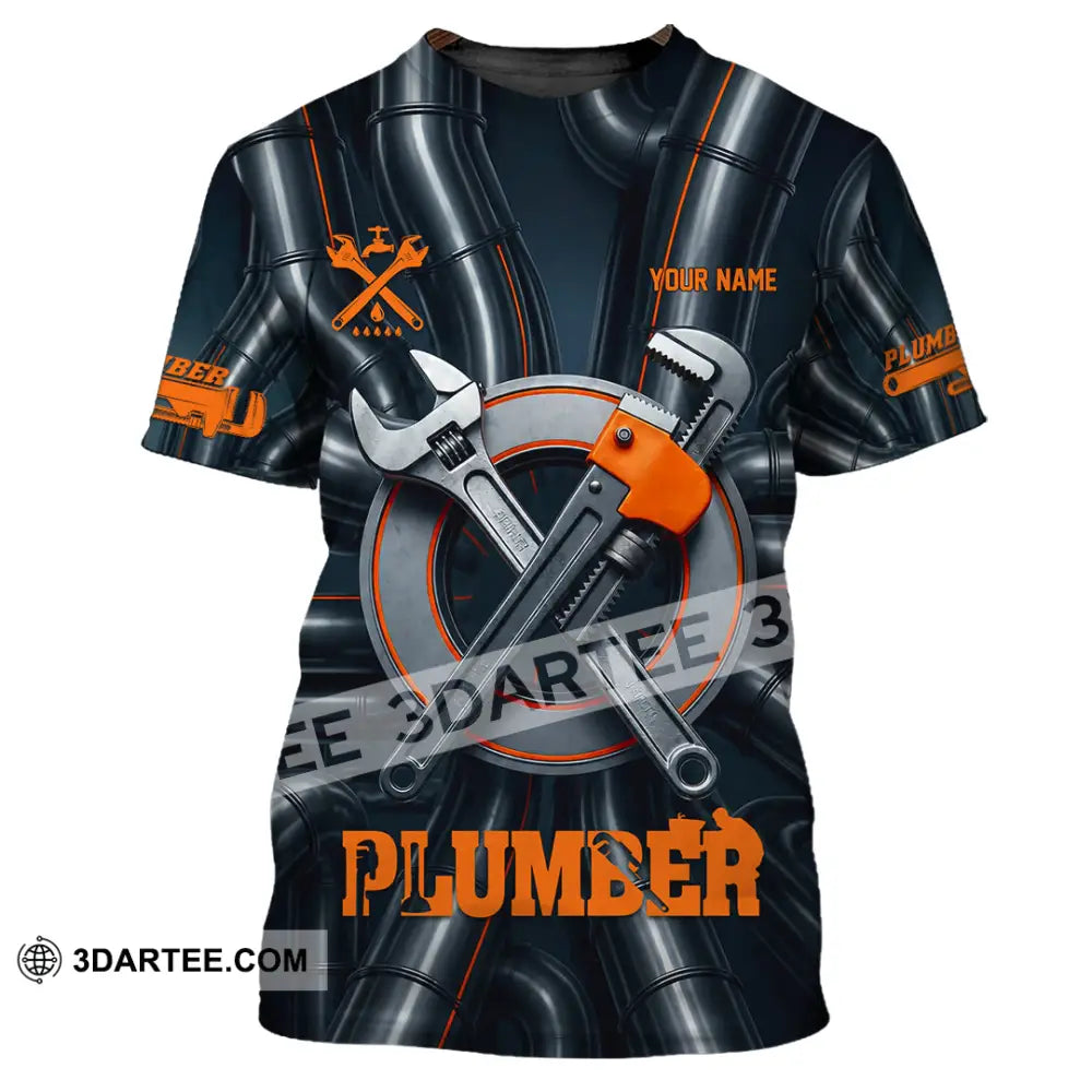 Unisex Shirt - Custom Plumber Shirt - T-Shirt / S - T-shirt