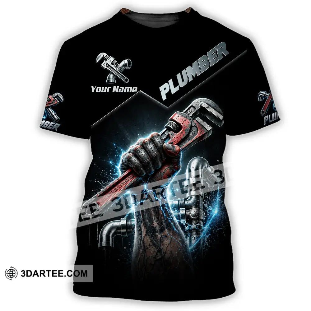 Unisex Shirt - Custom Plumber Shirt - T-Shirt / S - T-shirt