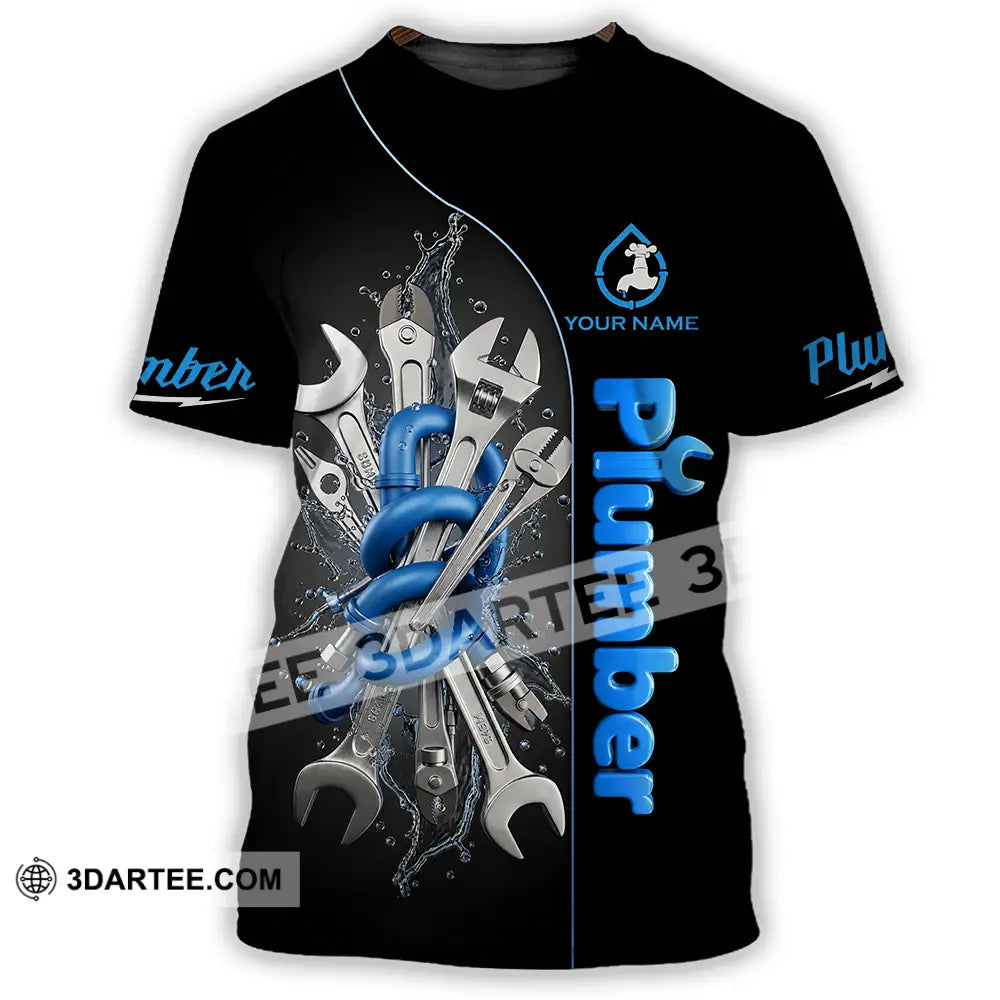 Unisex Shirt - Custom Plumber Shirt - T-Shirt / S - T-shirt