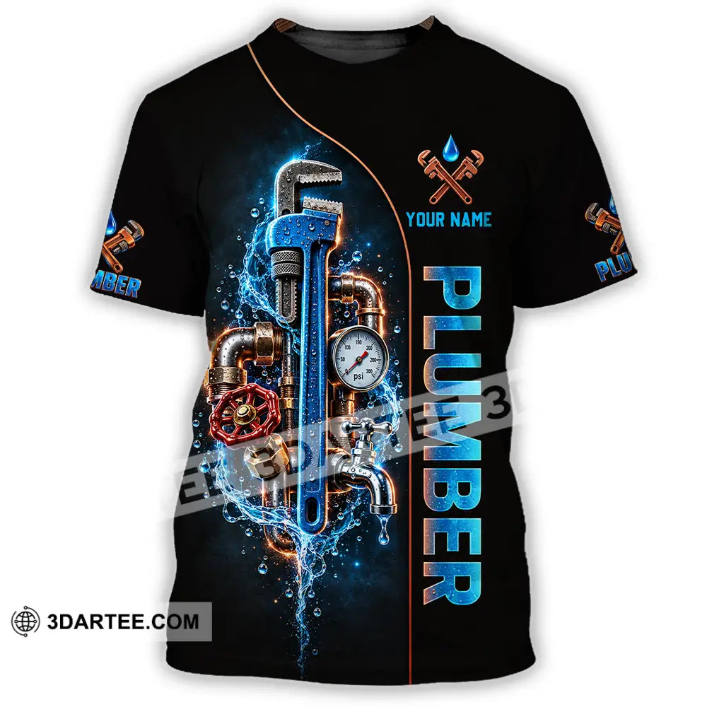 Unisex Shirt - Custom Plumber Shirt - T-Shirt / S - T-shirt
