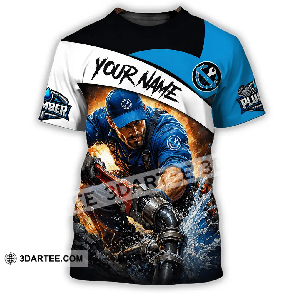 Unisex Shirt - Custom Plumber Shirt - T-Shirt / S - T-shirt