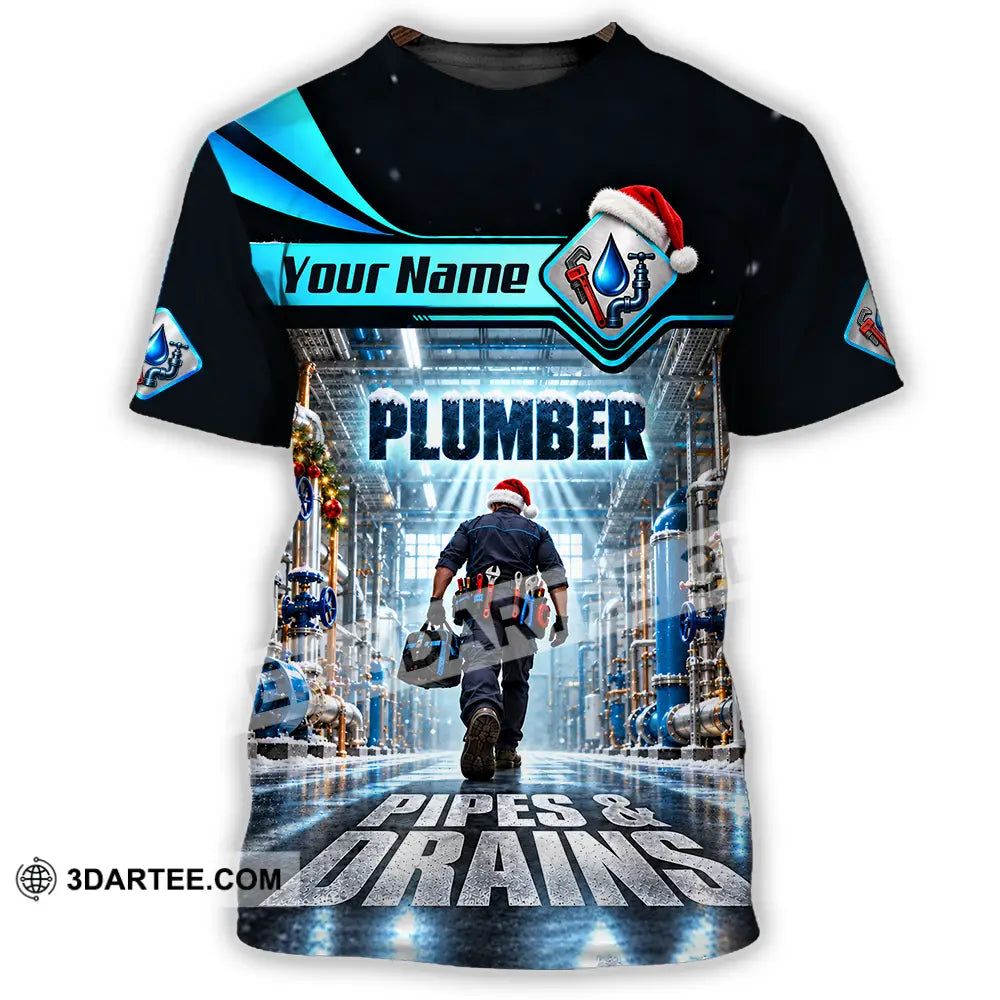 Unisex Shirt - Custom Plumber Shirt - T-Shirt / S - T-shirt