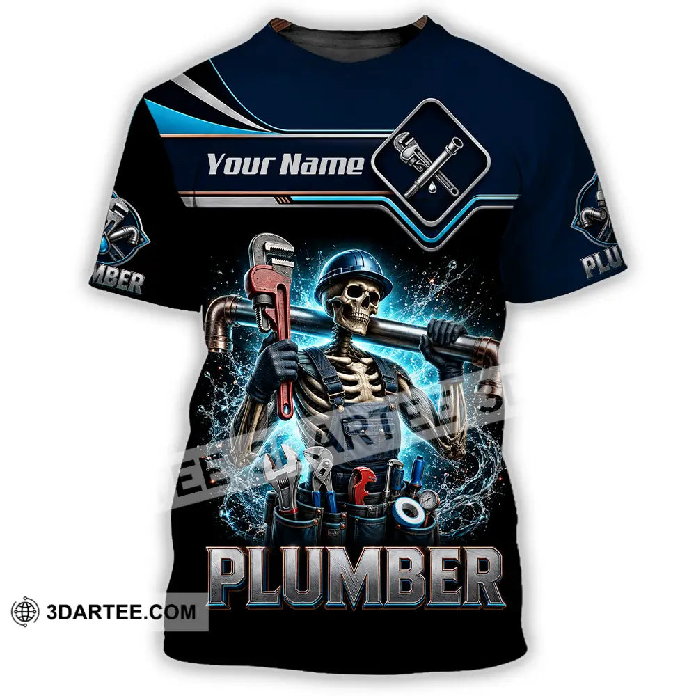 Unisex Shirt - Custom Plumber Shirt - T-Shirt / S - T-shirt