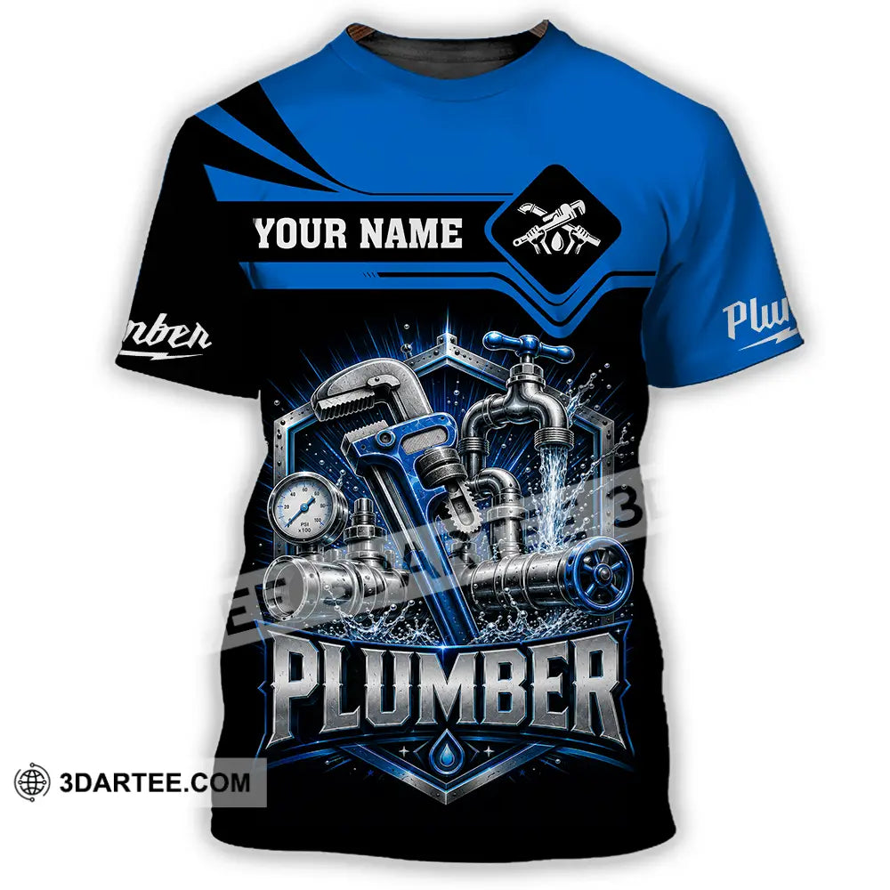 Unisex Shirt - Custom Plumber Shirt - T-Shirt / S - T-shirt