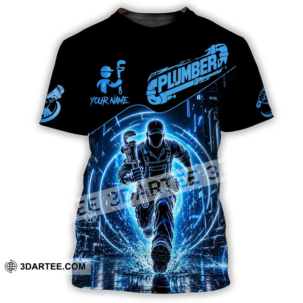 Unisex Shirt - Custom Plumber Shirt - T-Shirt / S - T-shirt