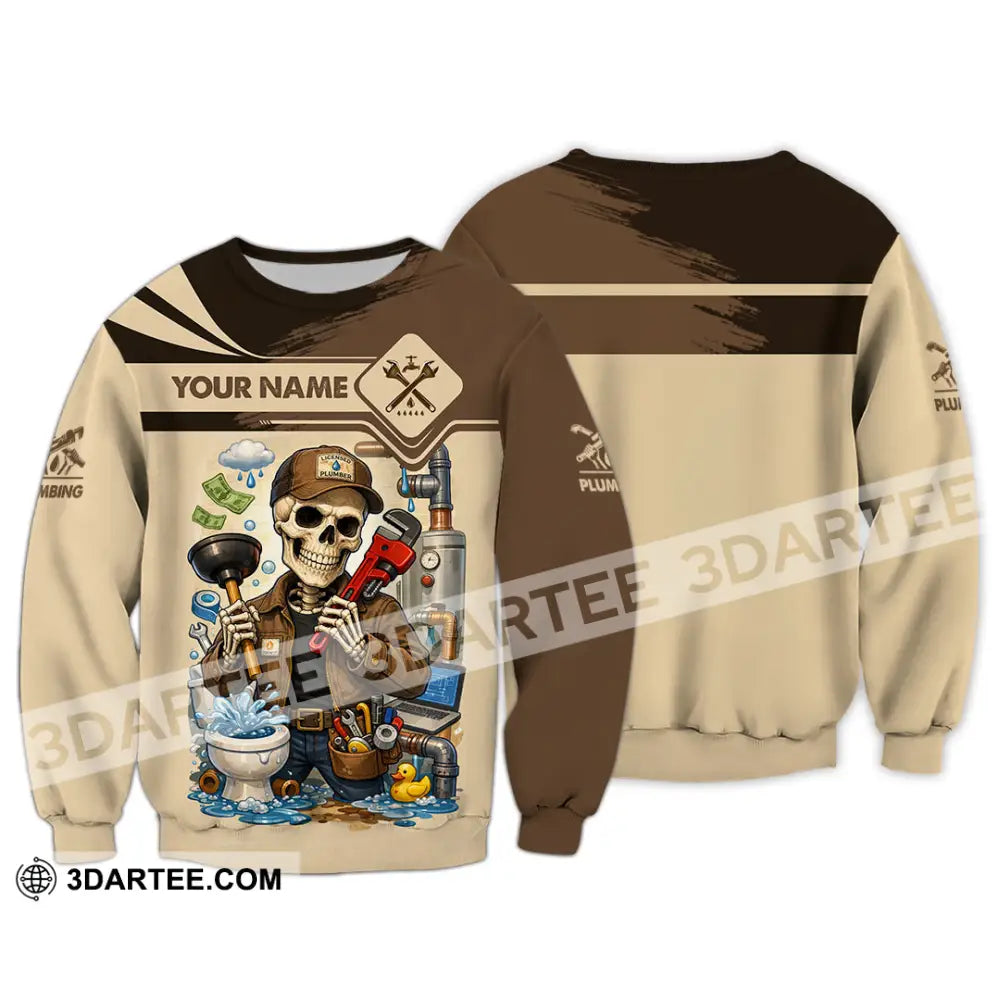 Unisex Shirt - Custom Plumbing Shirt - Long Sleeve / S - T-shirt