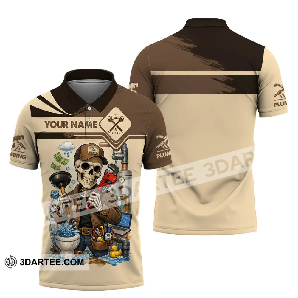 Unisex Shirt - Custom Plumbing Shirt - Polo Shirt / S - T-shirt