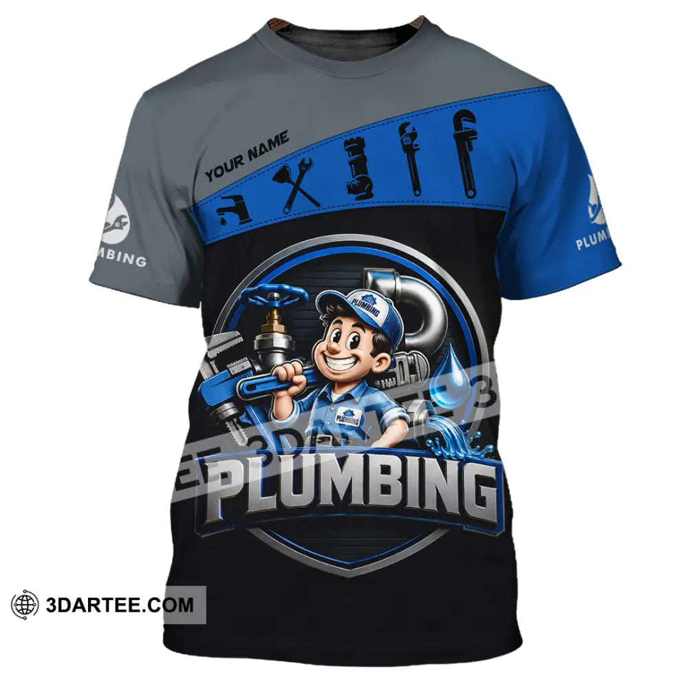 Unisex Shirt - Custom Plumbing Shirt - T-Shirt / S - T-shirt