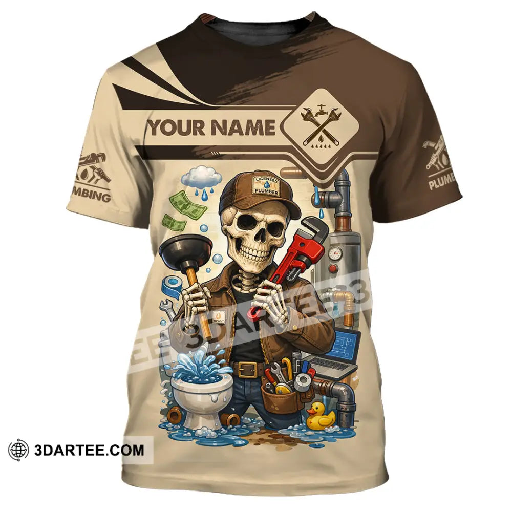 Unisex Shirt - Custom Plumbing Shirt - T-Shirt / S - T-shirt