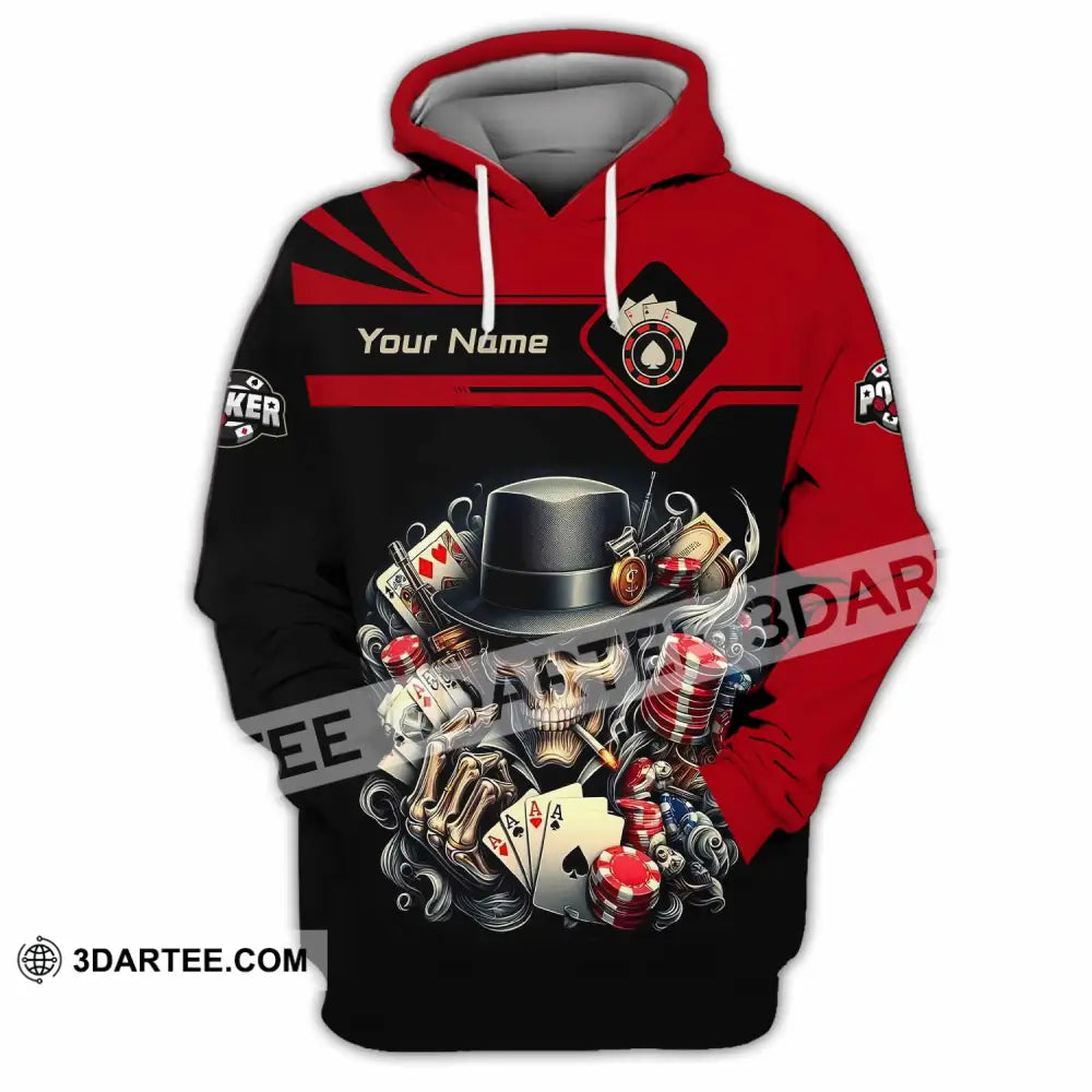 Unisex Shirt - Custom Poker 3D Shirt - Hoodie / S - T-shirt