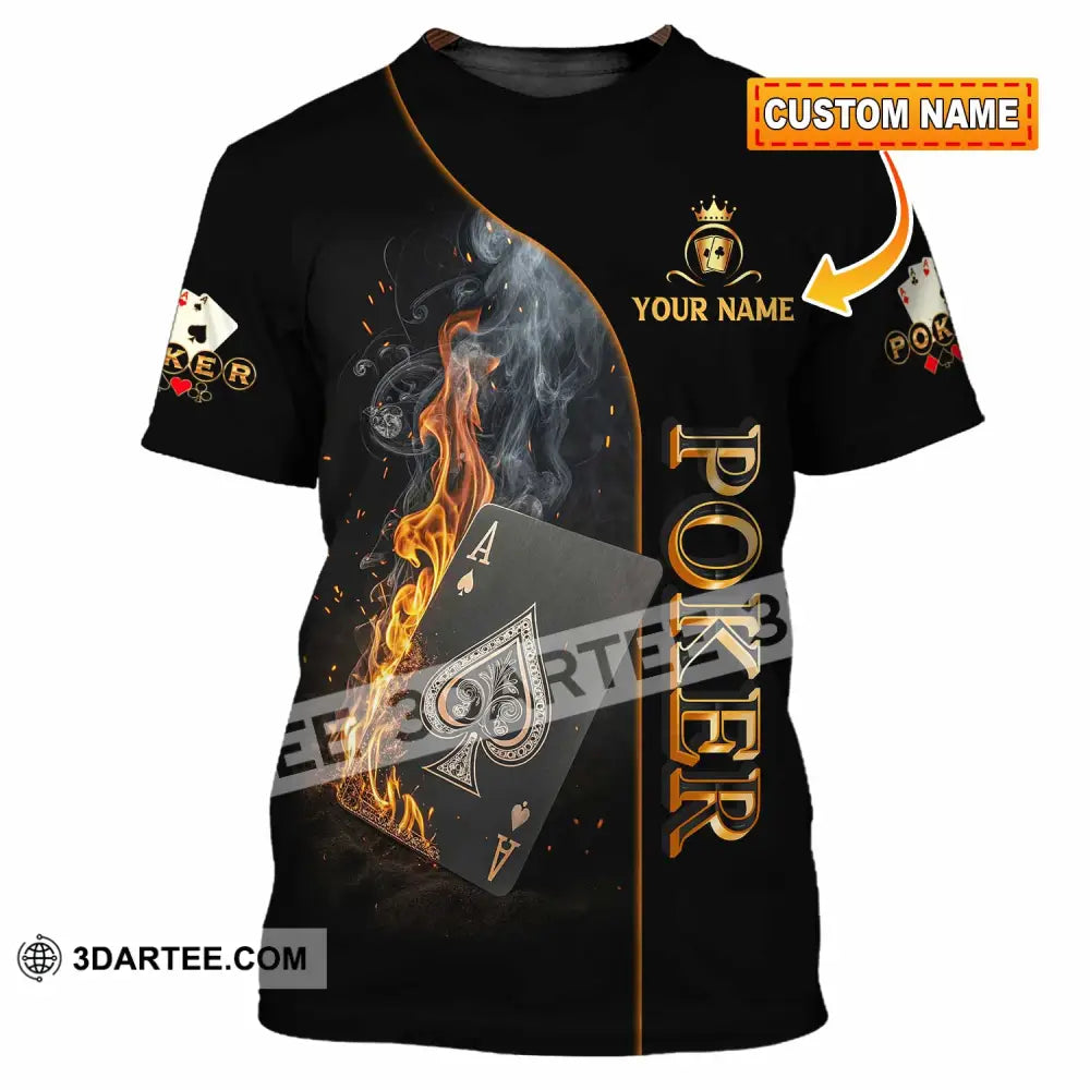 Unisex Shirt - Custom Poker 3D Shirt T-shirt