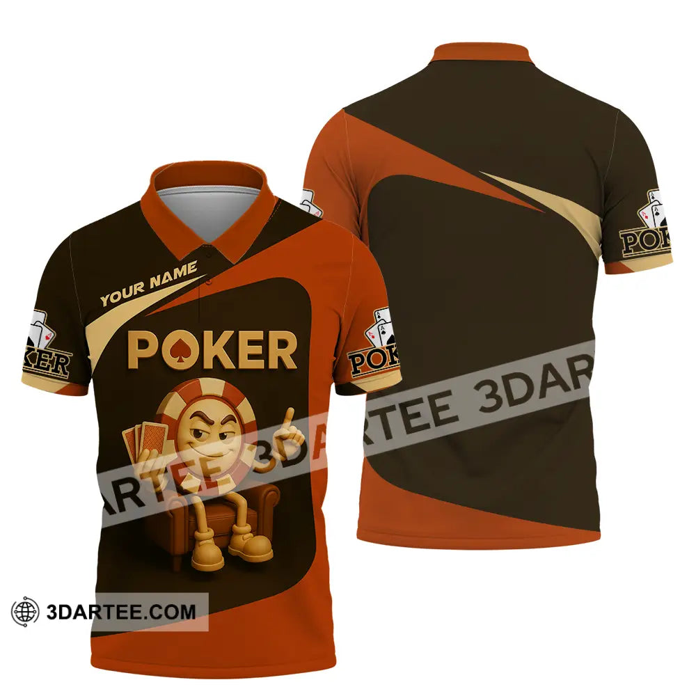 Unisex Shirt - Custom Poker Shirt Polo Shirt / S T-shirt