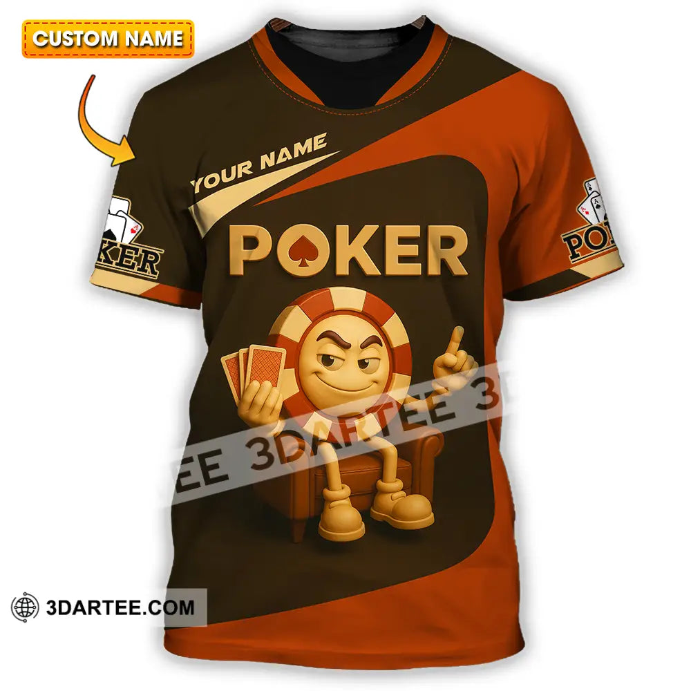Unisex Shirt - Custom Poker Shirt T-shirt