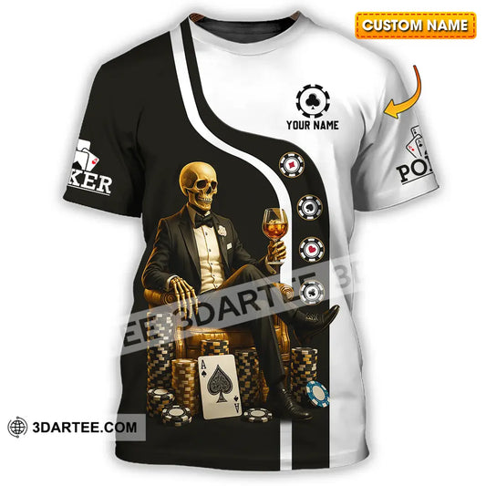 Unisex Shirt - Custom Poker Shirt T-shirt