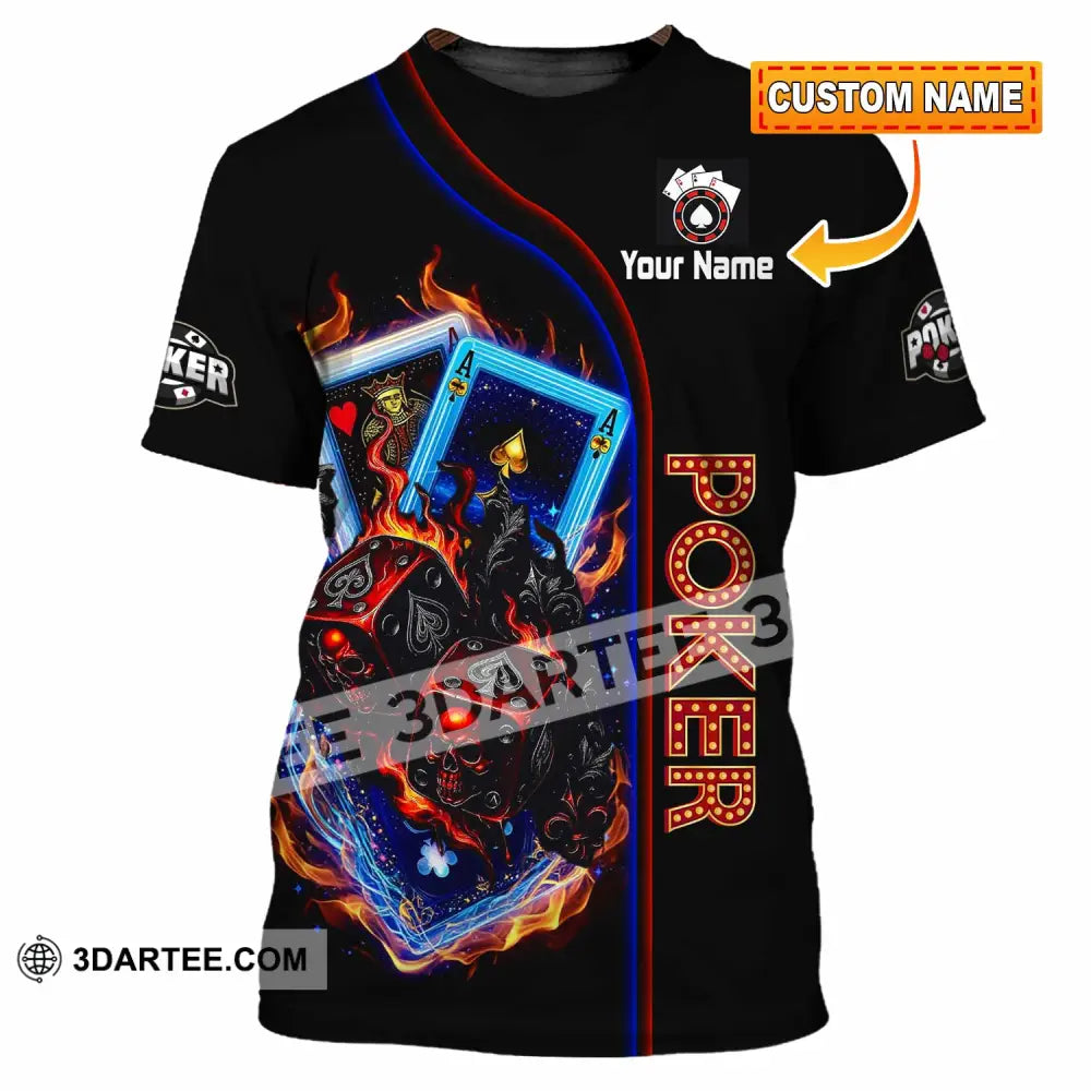 Unisex Shirt - Custom Poker Shirt - T-shirt