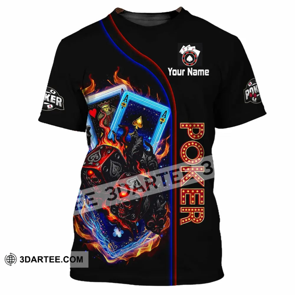 Unisex Shirt - Custom Poker Shirt - T-Shirt / S - T-shirt
