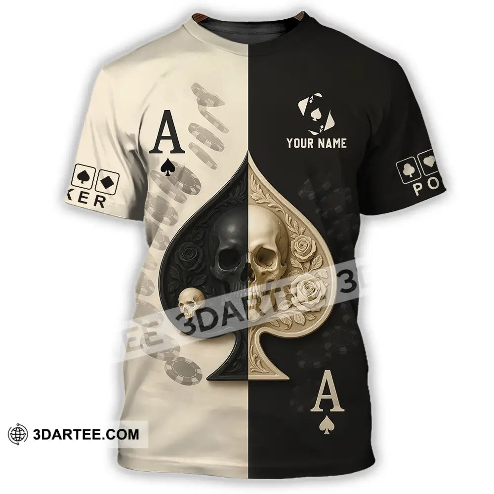 Unisex Shirt - Custom Poker Shirt T-Shirt / S T-shirt