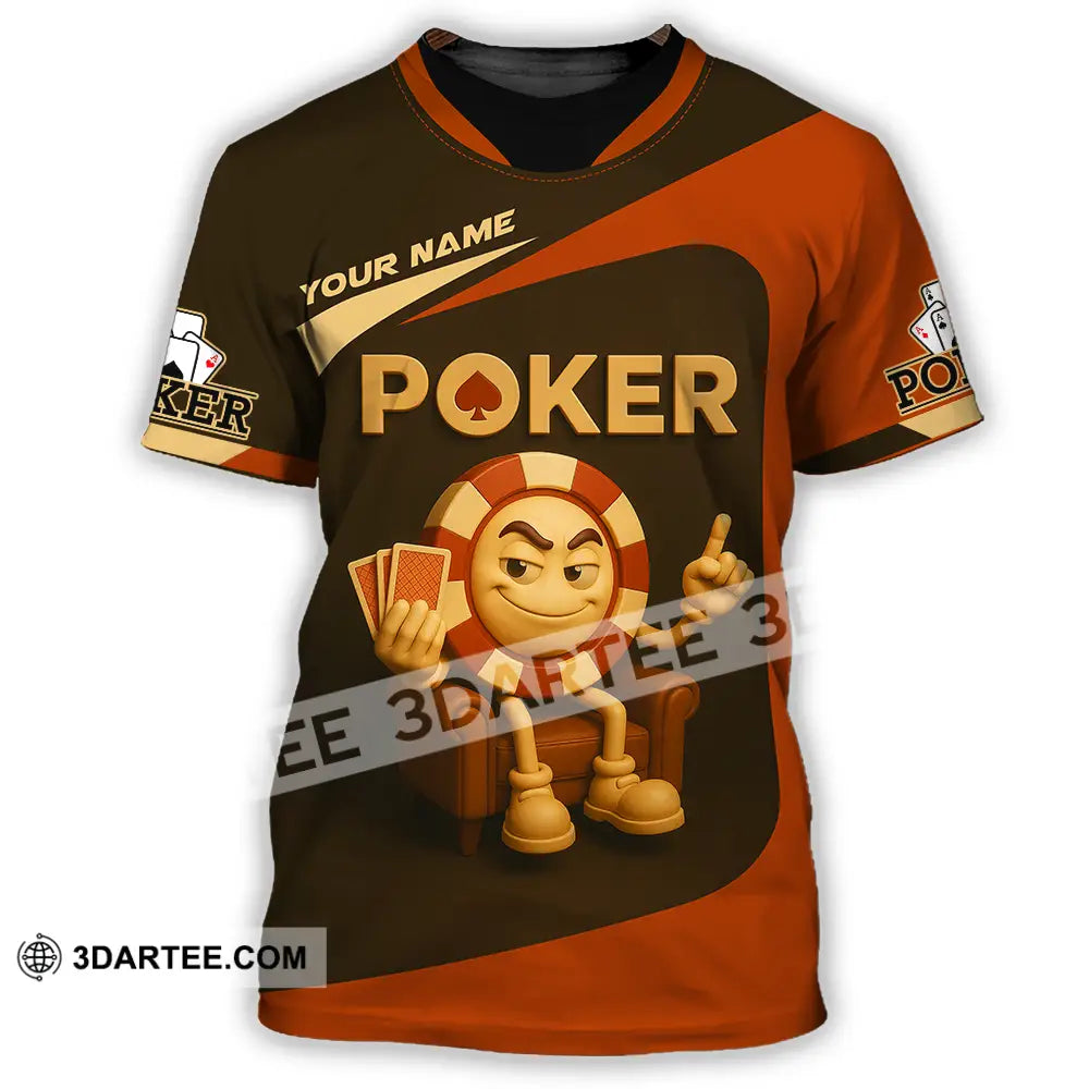 Unisex Shirt - Custom Poker Shirt T-Shirt / S T-shirt