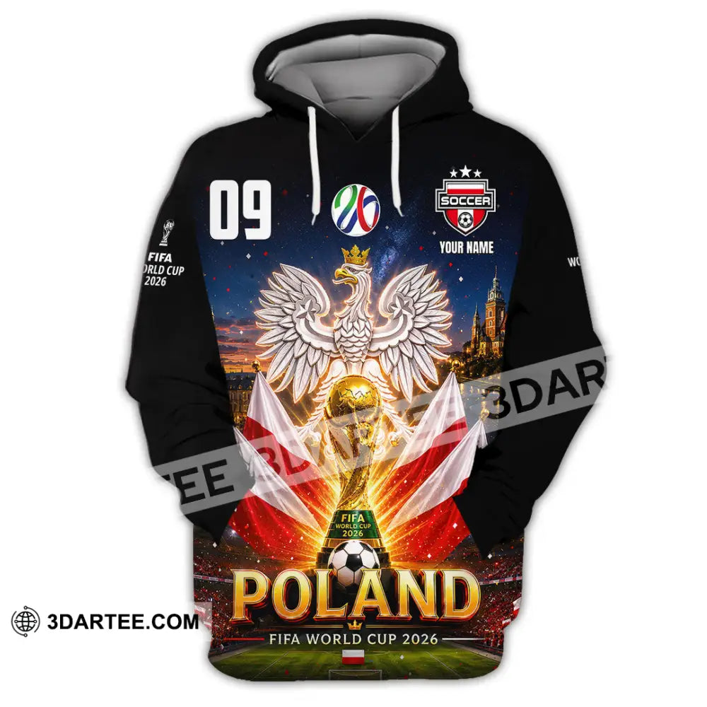 Unisex Shirt - Custom Poland World Cup 2026 Shirt - Hoodie / S - T-shirt