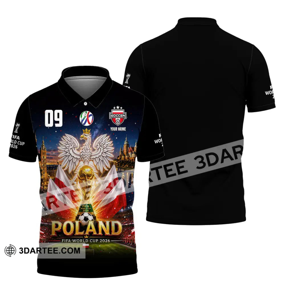 Unisex Shirt - Custom Poland World Cup 2026 Shirt - Polo Shirt / S - T-shirt