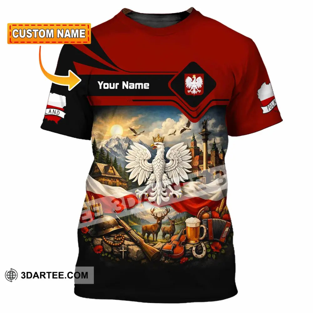 Unisex Shirt - Custom Poland Shirt - T-shirt