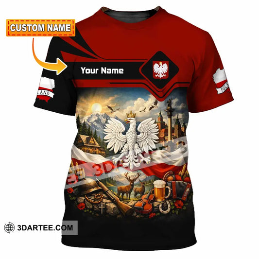Unisex Shirt - Custom Poland Shirt - T-shirt