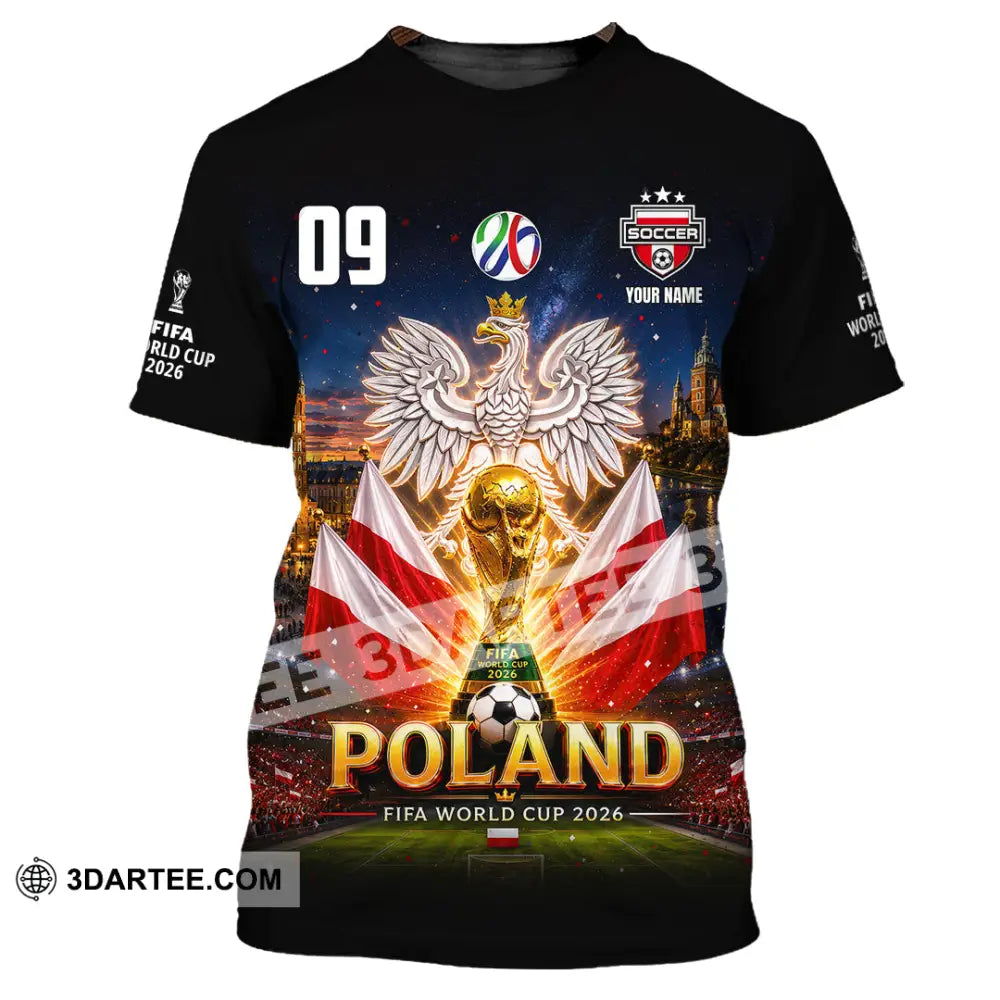 Unisex Shirt - Custom Poland World Cup 2026 Shirt - T-Shirt / S - T-shirt