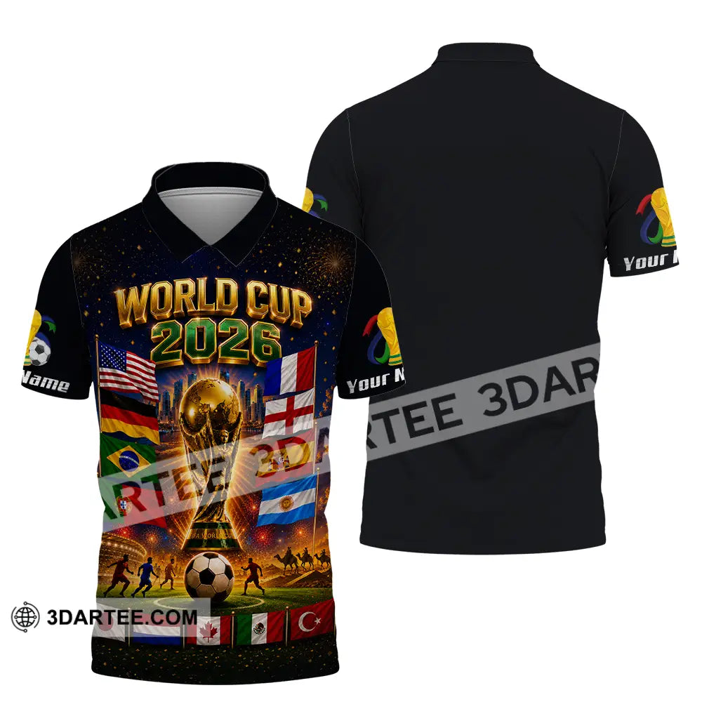 Unisex Shirt - Custom World Cup 2026 Shirt - Polo Shirt / S - T-shirt