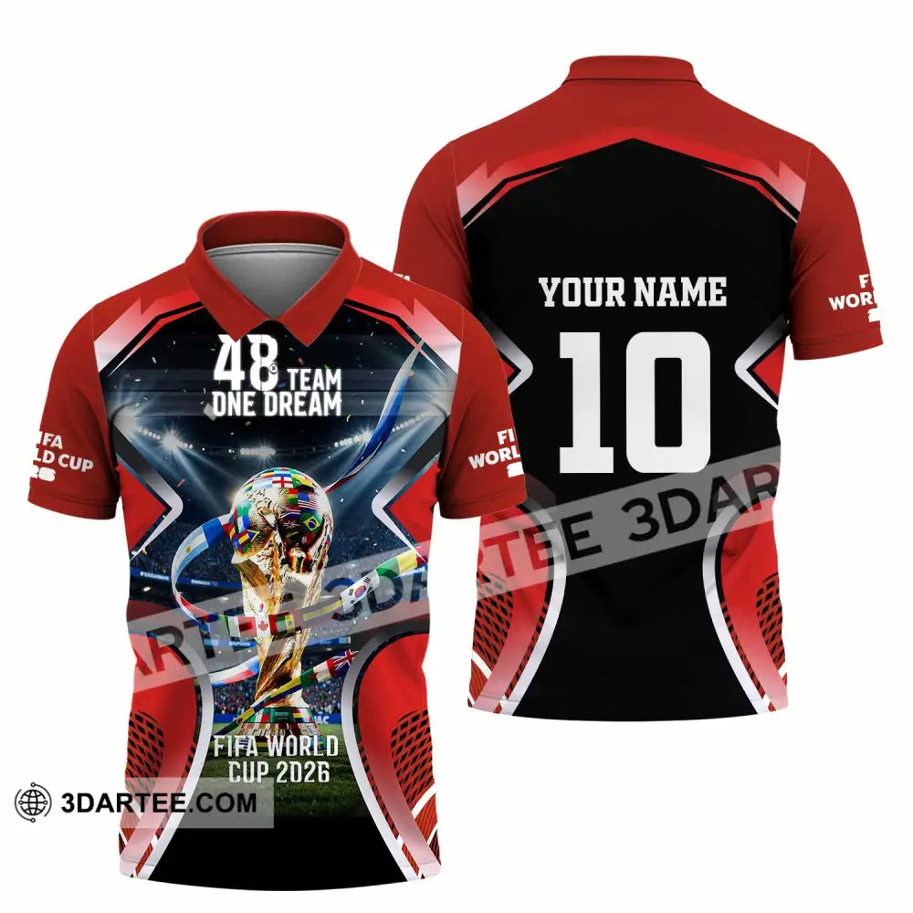 Unisex Shirt - Custom World Cup 2026 Shirt - Polo Shirt / S - T-shirt
