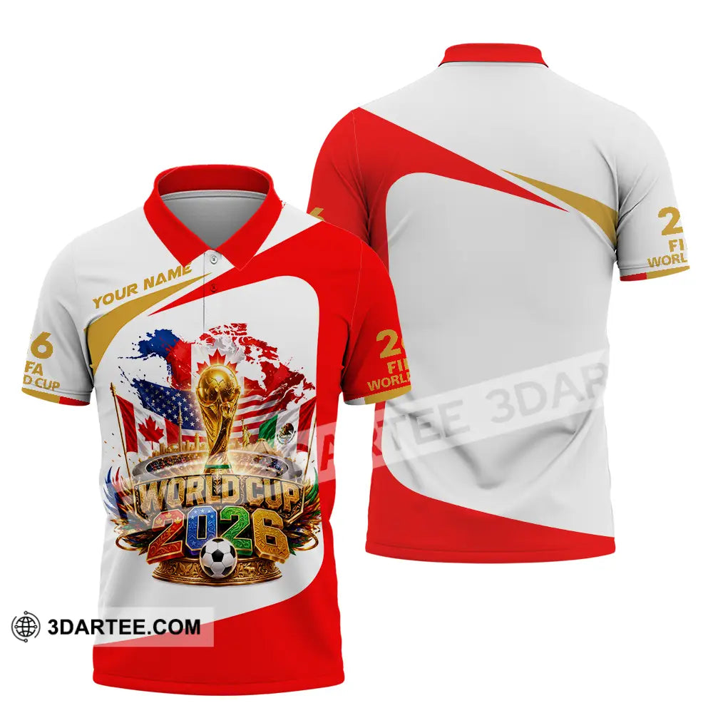Unisex Shirt - Custom World Cup 2026 Shirt - Polo Shirt / S - T-shirt