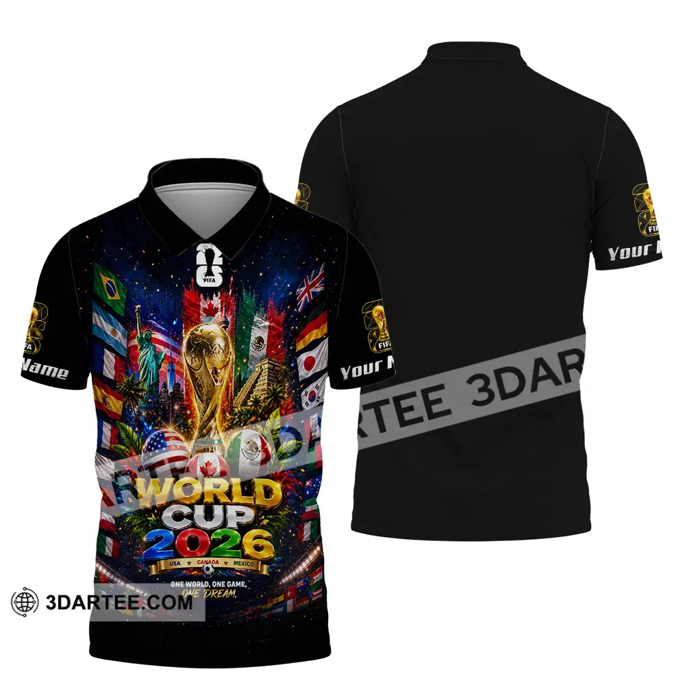 Unisex Shirt - Custom World Cup 2026 Shirt - Polo Shirt / S - T-shirt