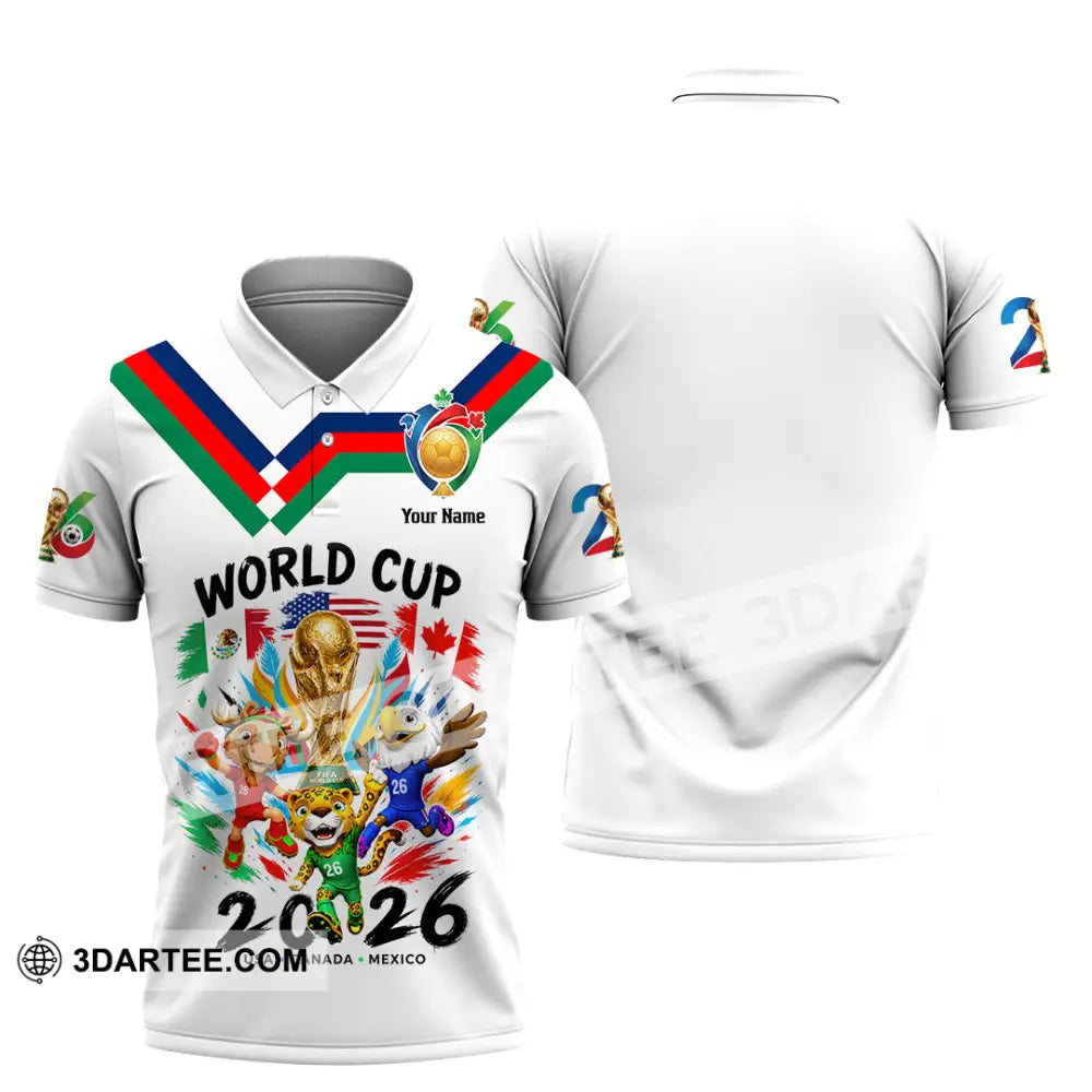 Unisex Shirt - Custom World Cup 2026 Shirt - Polo Shirt / S - T-shirt