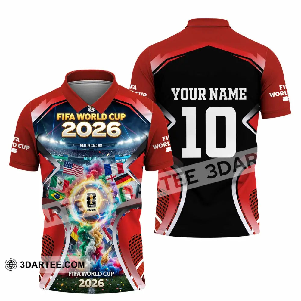 Unisex Shirt - Custom World Cup 2026 Shirt - Polo Shirt / S - T-shirt