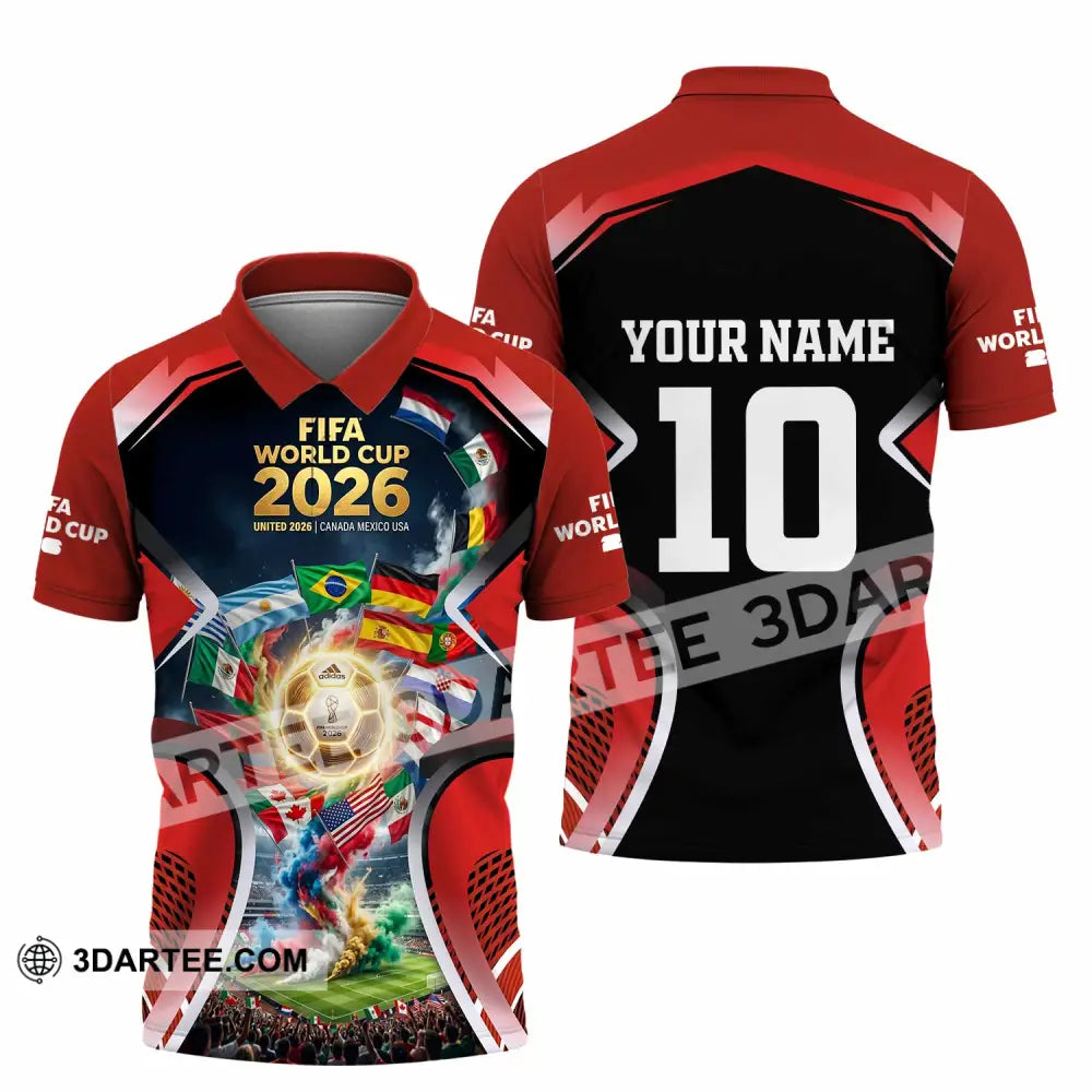 Unisex Shirt - Custom World Cup 2026 Shirt - Polo Shirt / S - T-shirt