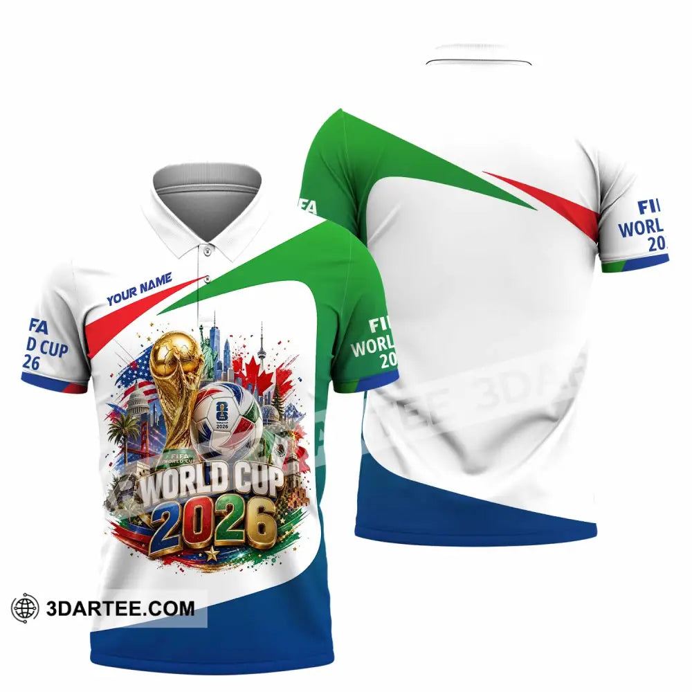 Unisex Shirt - Custom World Cup 2026 Shirt - Polo Shirt / S - T-shirt